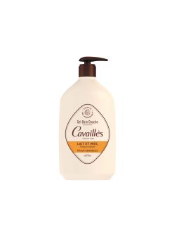 Roge Cavailles Latte da bagno idratante e rigenerante al latte e miele 1000ml