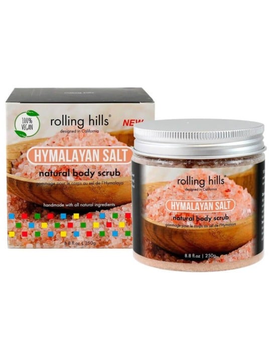 Scrub corpo purificante al sale himalayano Rolling Hills 250 g