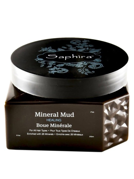 Maschera per capelli in crema al fango minerale Saphira per una maggiore lucentezza 250ml