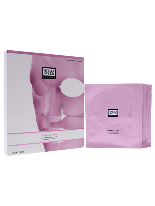 Set di maschere viso Erno Laszlo Sensitive Hydrogel Retinol Sollienti e Calmanti 4 pezzi da 25 g