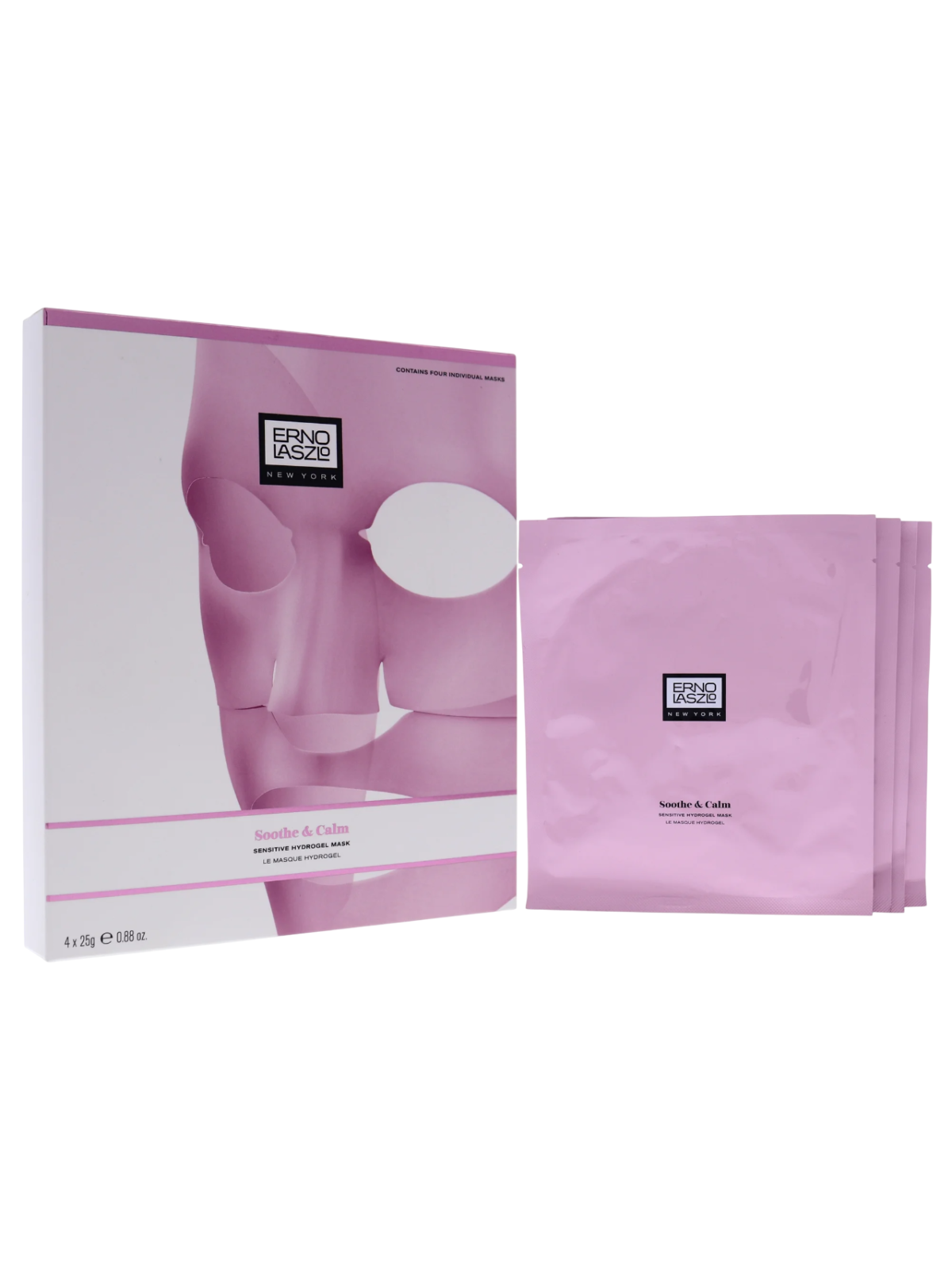Set di maschere viso Erno Laszlo Sensitive Hydrogel Retinol Sollienti e Calmanti 4 pezzi da 25 g