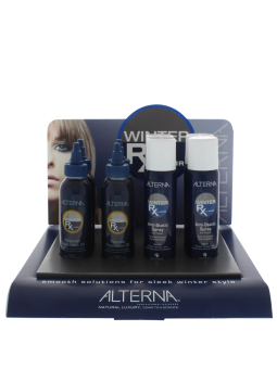 Set Alterna: Spray per capelli Winter Rx antistatico 4 pezzi 92 g + Olio per capelli Winter Rx antistatico 4 pezzi 100ml