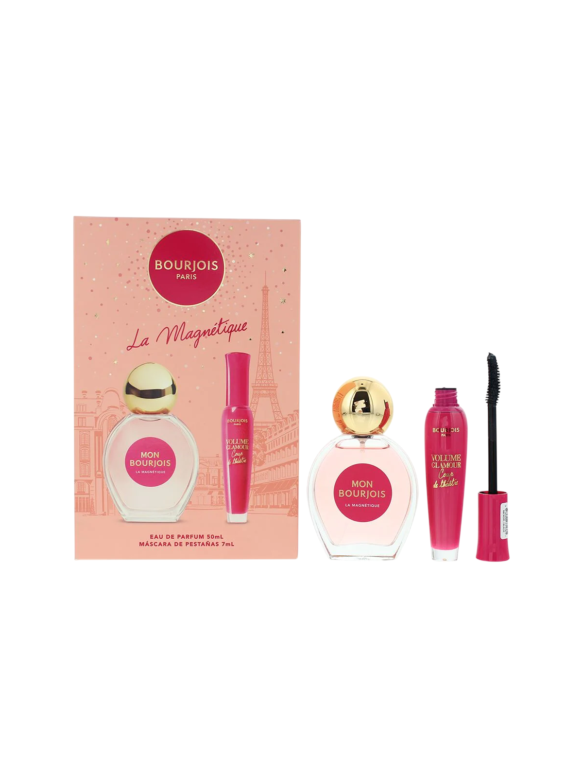 Cofanetto Bourjois: La Magnétique Eau De Parfum donna 50ml + Volume Glamour Mascara Black 7ml
