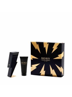 Set Carolina Herrera: Bad Boy Gel Doccia per Tutti i Tipi di Pelle 100ml + Bad Boy Eau De Toilette uomo 100ml