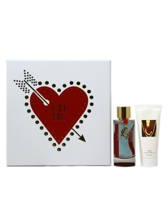 Cofanetto Carolina Herrera: L'eau Eau De Toilette donna 100ml + L'eau Body Lotion Body 100ml