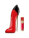 Set Carolina Herrera: Very Good Girl Eau De Parfum donna 80ml + The Lip Liquid Rossetto Liquido 210 5ml