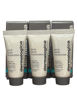 Set Dermalogica Acne Biotic Gel Trattamento Locale Anti-Acne per Pelle a Tendenza Acne Viso 3 pezzi da 7ml