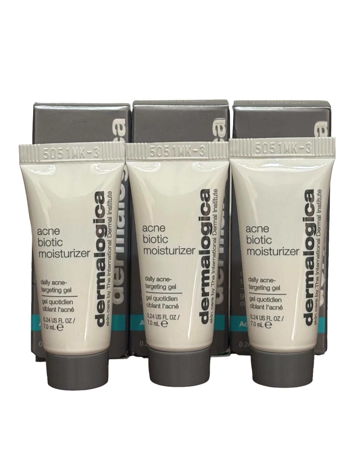 Set Dermalogica Acne Biotic Gel Trattamento Locale Anti-Acne per Pelle a Tendenza Acne Viso 3 pezzi da 7ml