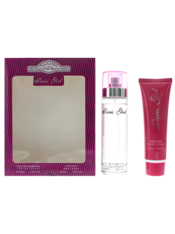 Scenografo francese: Paris Girl Eau De Parfum donna 100ml + Paris Girl Hydrates Body Lotion 90ml