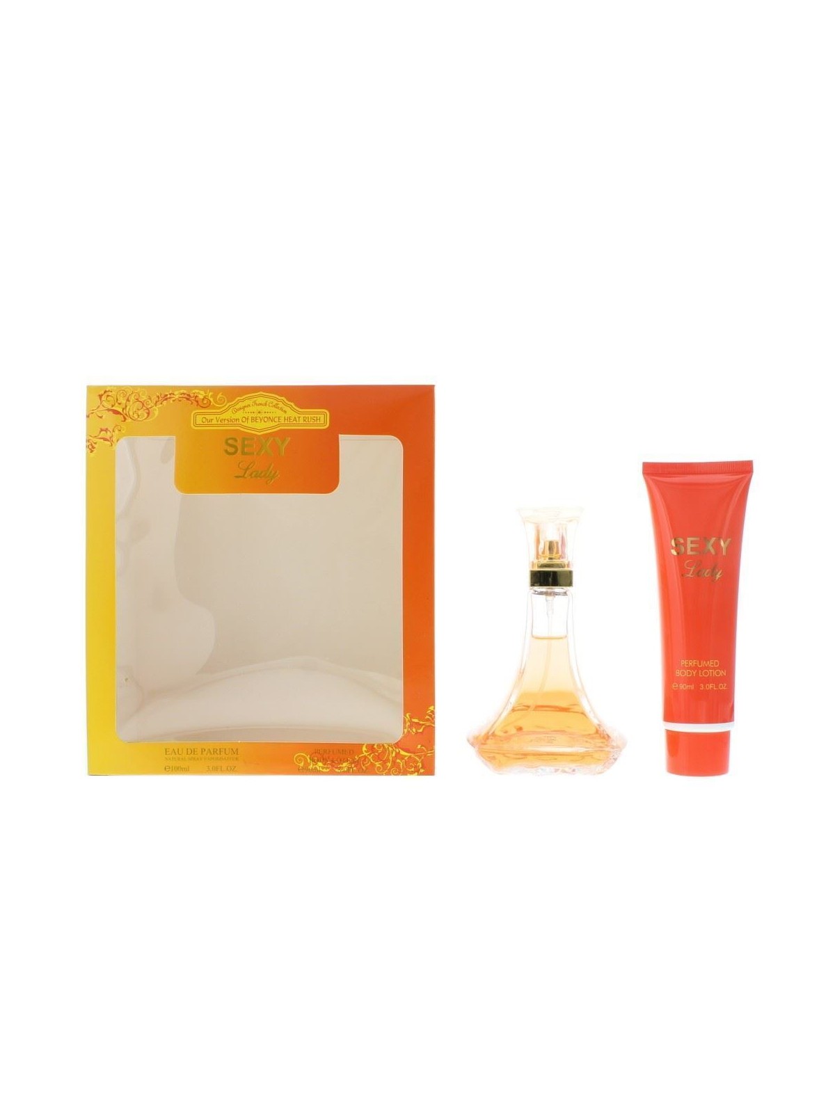 Scenografo francese: Sexy Lady Eau De Parfum donna 100ml + Sexy Lady Hydrates Body Lotion 90ml