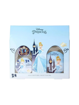 Set Disney: Eau de Toilette Cenerentola per bambine 50ml + Magnete da collezione Cenerentola per bambine