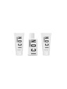 Set Dsquared 2: Icon Eau De Parfum donna 50ml + Icon Gel Doccia Tutti i Tipi di Pelle 50ml + Icon Lozione Corpo Idratante 50ml