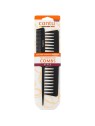 Set Duo Cantu Cantu Styling Hair Pettine in plastica nero 2 pezzi