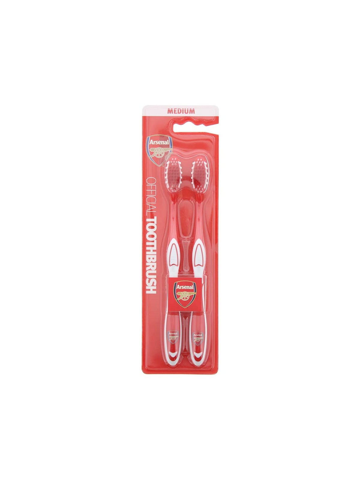 Set Duo Spazzolino da Denti Epl Arsenal Rosso 2 pezzi