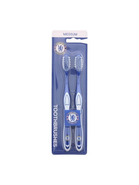 Set di 2 spazzolini elettrici Chelsea Duo Epl blu e bianco.