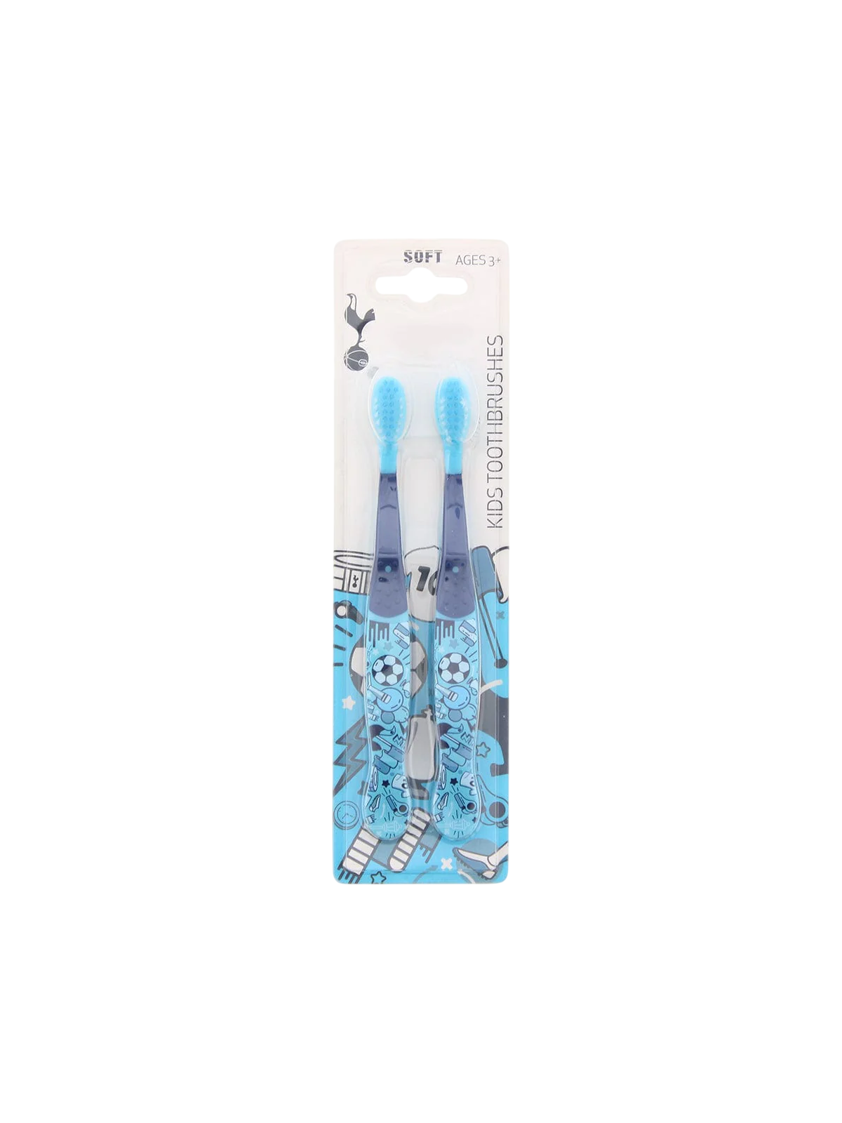 Set Duo Spazzolino da denti Epl Tottenham Hotspur Blu 2 pezzi