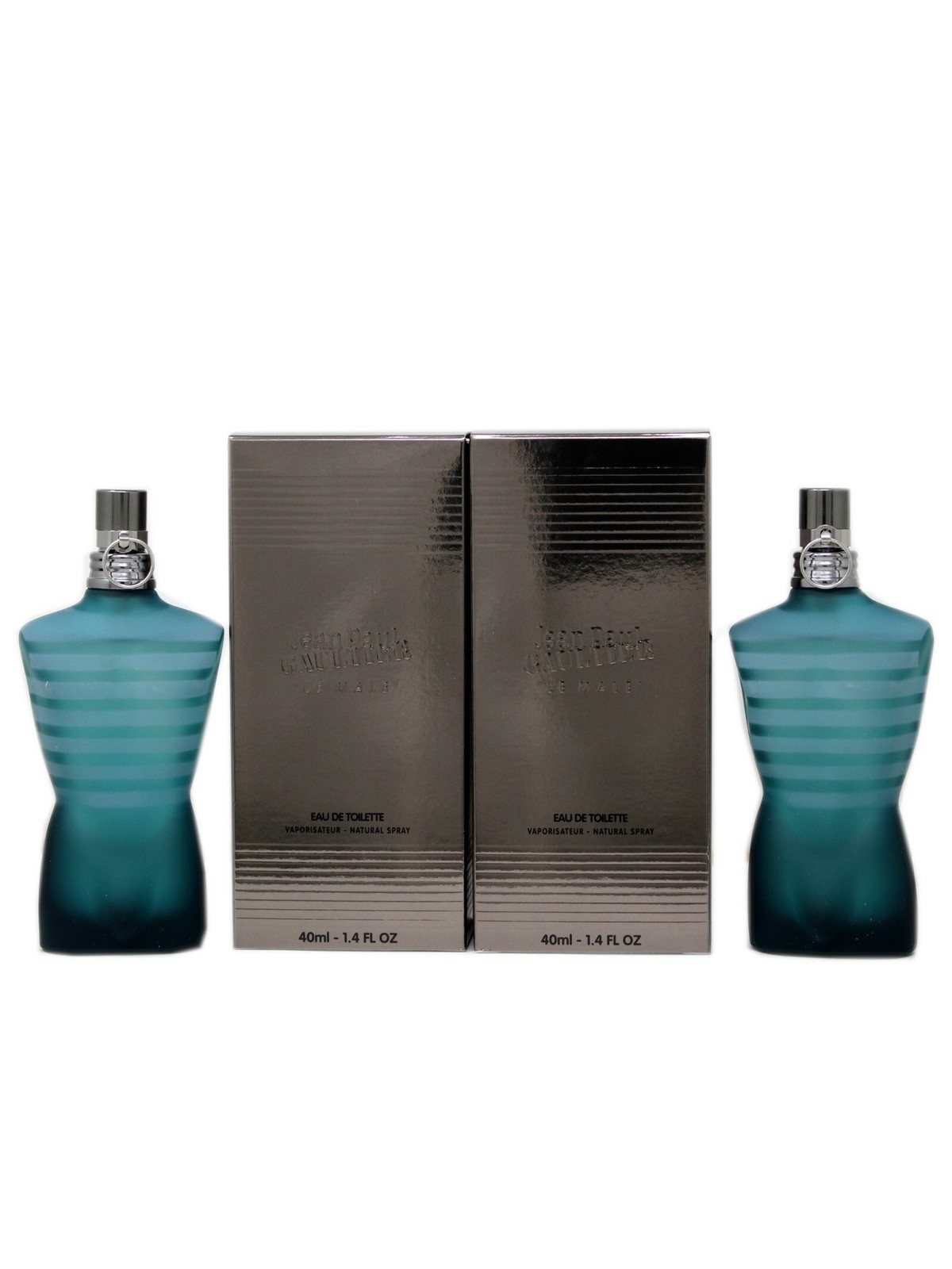 Set Duo Jean Paul Gaultier Le Male Eau De Toilette uomo 40ml