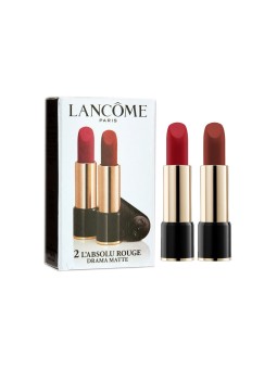 Set Duo Lancome L'Absolu Rouge Matte Cream Rossetto 290 Drama 2 pz 34 g