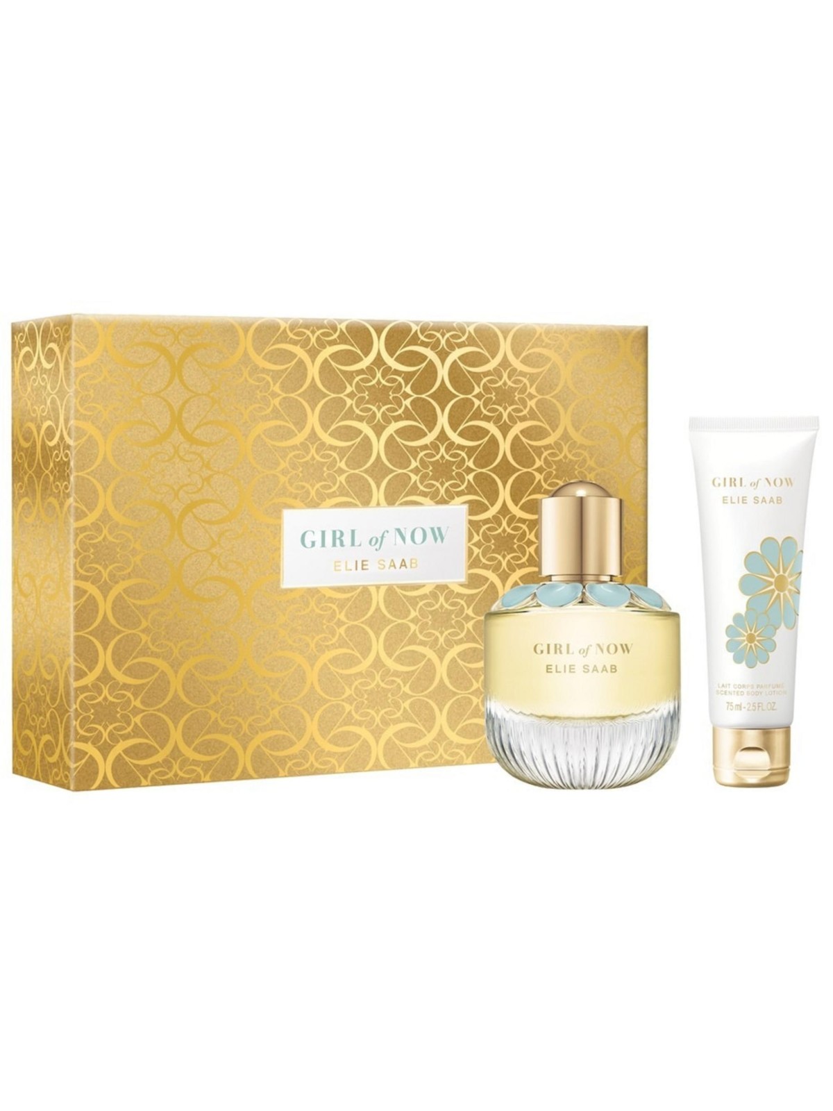 Set Elie Saab: Girl of Now Eau De Parfum donna 50ml + Girl of Now Lozione Corpo Idratante 75ml