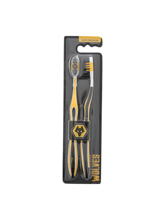 Set di 2 spazzolini da denti Epl Wolves