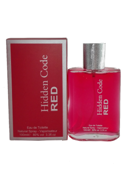 Set di profumeria pregiata Hidden Code Red Eau De Toilette uomo 100ml