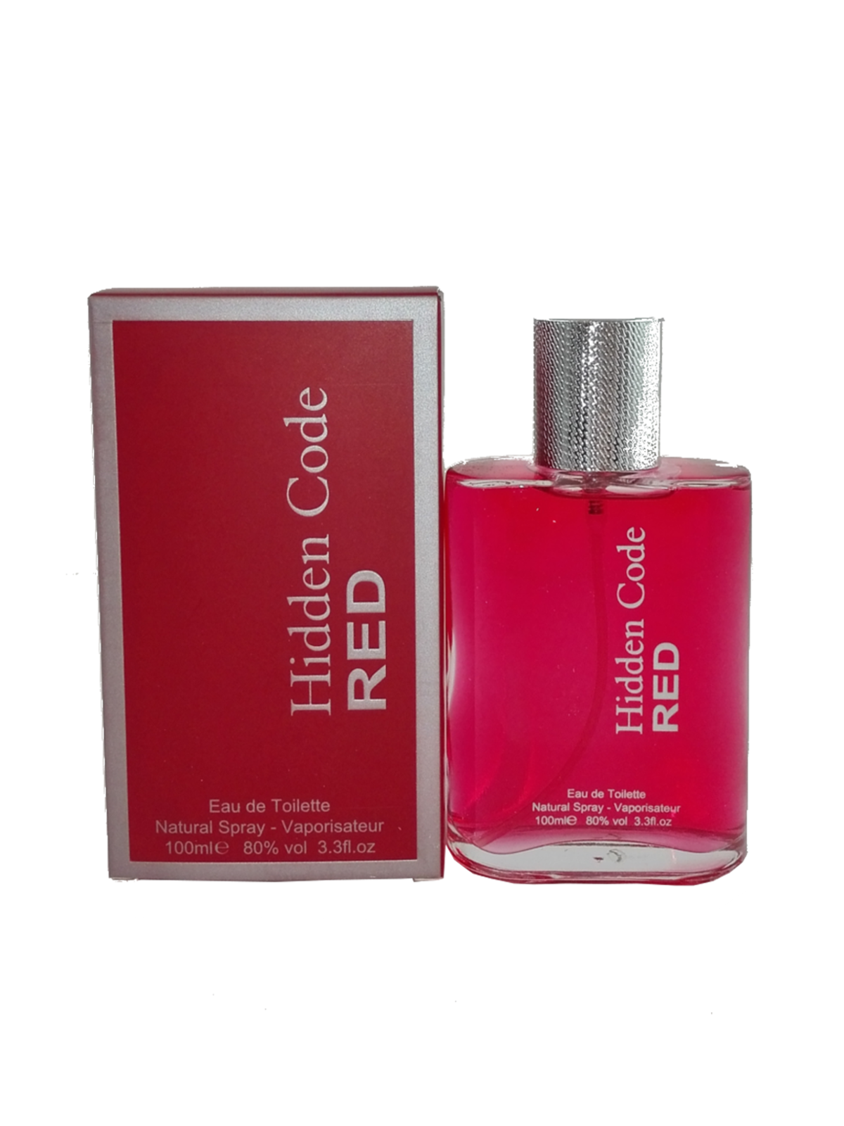Set di profumeria pregiata Hidden Code Red Eau De Toilette uomo 100ml