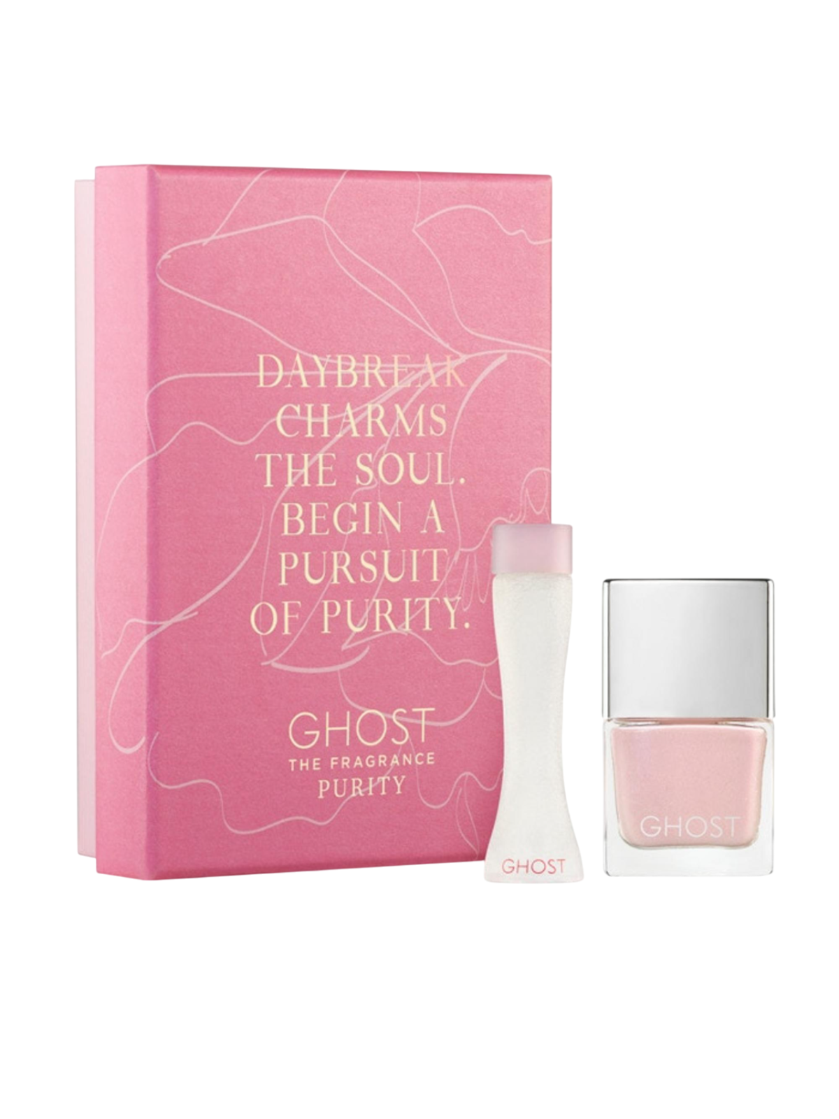 Set Ghost: Purity Eau De Toilette donna 5ml + Smalto Ghost 10ml