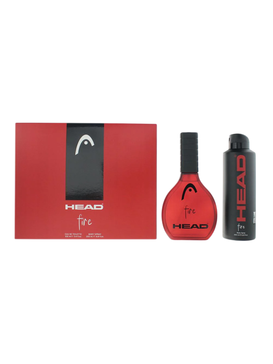 Set Head: Fire Eau De Toilette uomo 100ml + Fire Deodorant Spray uomo 200ml