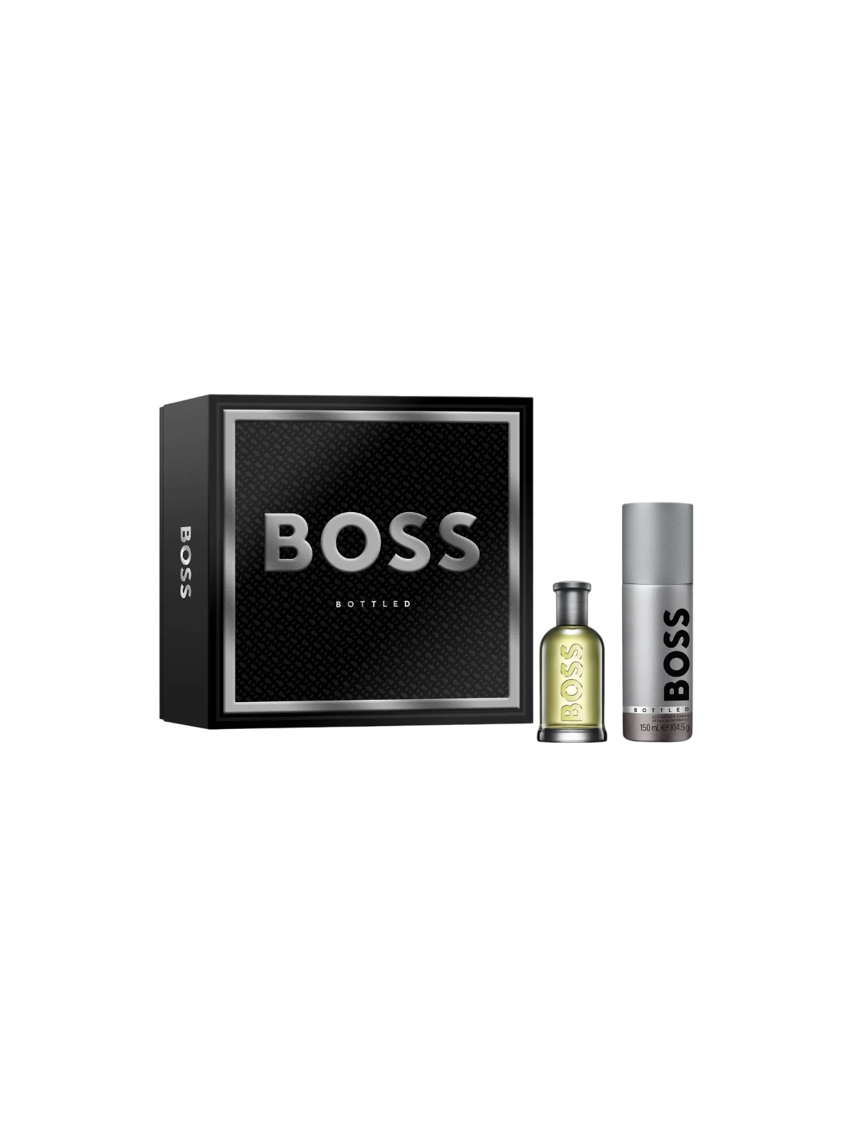Set Hugo Boss: Boss Bottled Eau De Toilette uomo 50ml + Boss Bottled Deodorant Spray uomo 150ml