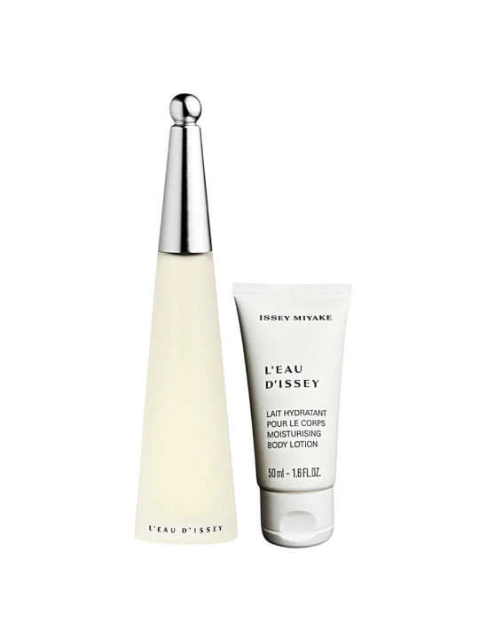 Cofanetto Issey Miyake: L'Eau d'Issey Eau De Toilette donna 50ml + L'Eau d'Issey Lozione Corpo Idratante 50ml