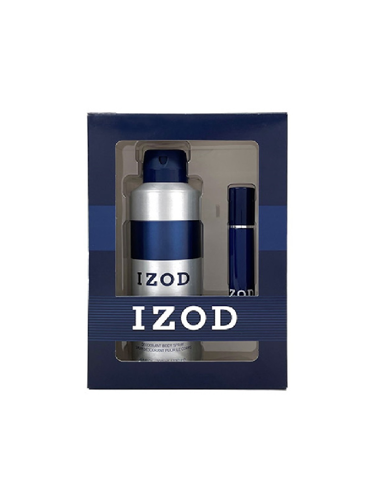 Set Izod: Blue Eau De Toilette uomo 15ml + Blue Scented Spray uomo 200ml