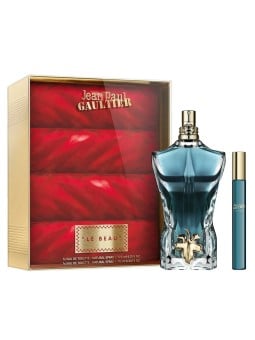 Cofanetto Jean Paul Gaultier: Le Beau Eau De Toilette uomo 125ml + Le Beau Eau De Toilette uomo 10ml