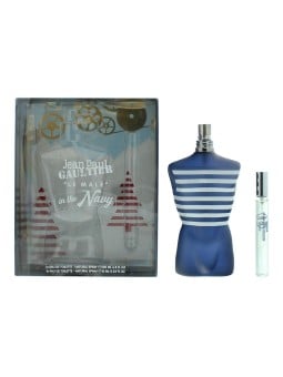 Cofanetto Jean Paul Gaultier: Le Male In The Navy Eau De Toilette uomo 125ml + Le Male In The Navy Eau De Toilette uomo 10ml