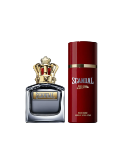Cofanetto Jean Paul Gaultier: Scandal Eau De Toilette uomo 100ml + Scandal Deodorante Spray uomo 150ml