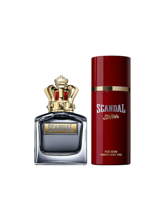 Cofanetto Jean Paul Gaultier: Scandal Eau De Toilette uomo 100ml + Scandal Deodorante Spray uomo 150ml
