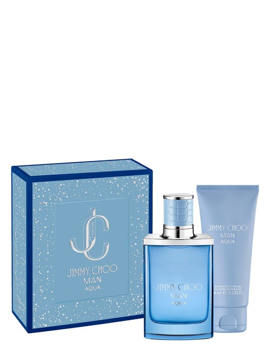 Set Jimmy Choo: Aqua Eau De Toilette uomo 50ml + Aqua Shower Gel For All Skin Types 100ml