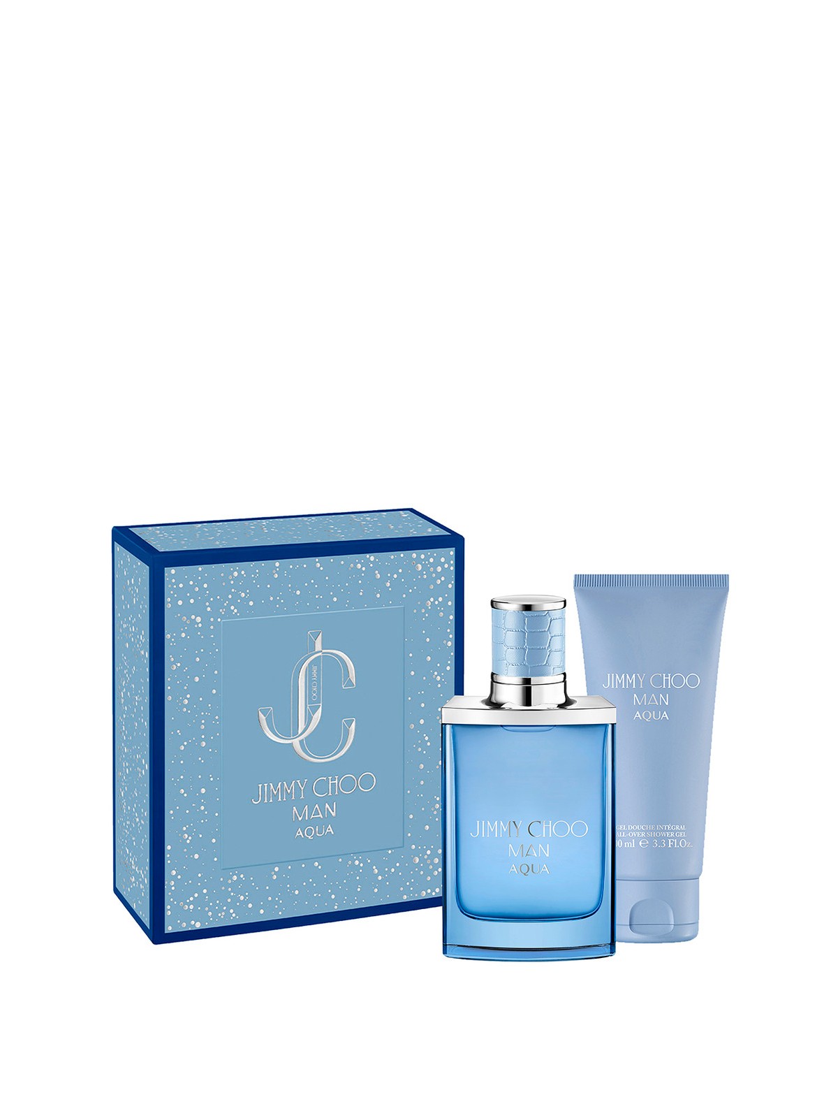 Set Jimmy Choo: Aqua Eau De Toilette uomo 50ml + Aqua Shower Gel For All Skin Types 100ml