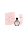 Set Jimmy Choo: Jimmy Choo Eau De Parfum donna 60ml + Jimmy Choo Lozione Corpo Idratante 100ml