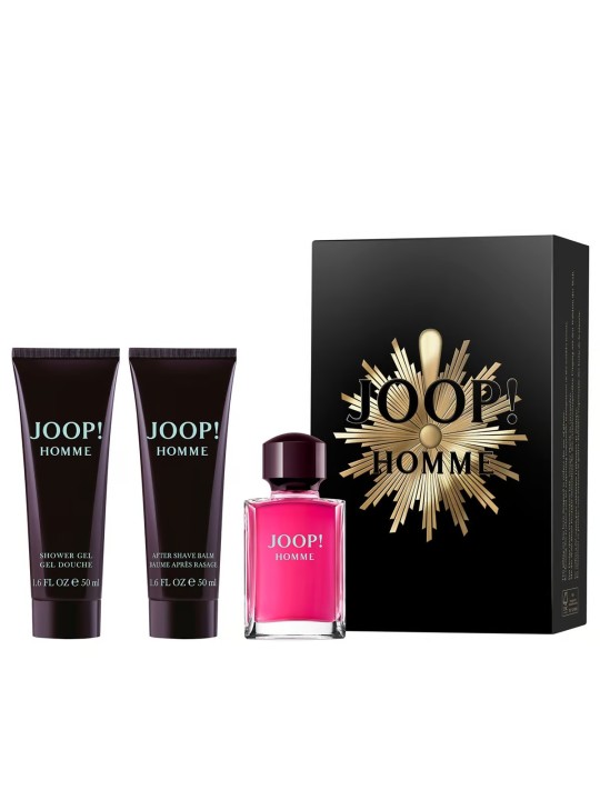 Set Joop!: Homme Eau De Toilette uomo 30ml + Homme Cleansing Shower Gel For All Skin Types 50ml + Homme After-Shave Balm 50ml