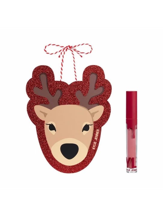 Set Kylie Cosmetics: Rossetto liquido By Kylie 808 5ml + Adesivo regalo By Kylie