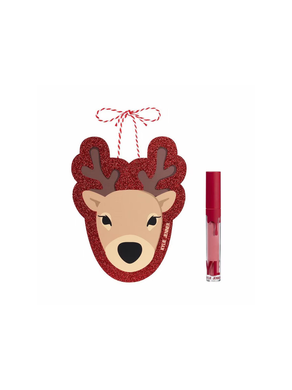 Set Kylie Cosmetics: Rossetto liquido By Kylie 808 5ml + Adesivo regalo By Kylie