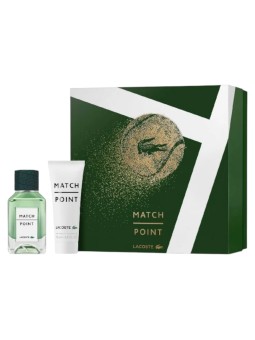 Set Lacoste: Match Point Eau De Toilette uomo 50ml + Match Point Gel Doccia Tutti i Tipi di Pelle 75ml