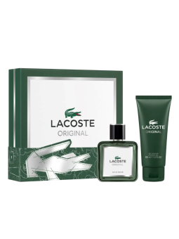 Set Lacoste: Original Eau De Parfum uomo 60ml + Original Cleansing Refreshing Shower Gel 100ml