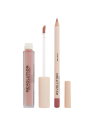 Set Makeup Revolution: Rossetto liquido Makeup Revolution Brunch 3ml + Matita labbra di precisione Makeup Revolution Brunch 1 g