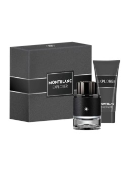 Set Montblanc: Explorer Eau De Parfum uomo 60ml + Explorer Gel Doccia per Tutti i Tipi di Pelle 100ml