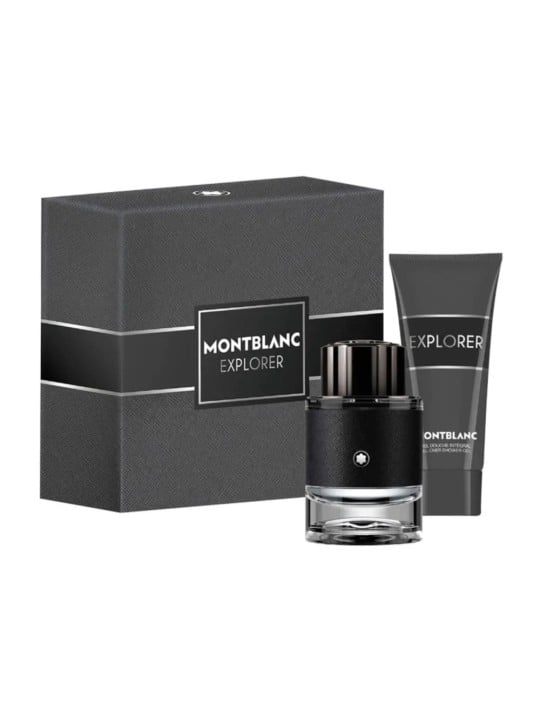 Set Montblanc: Explorer Eau De Parfum uomo 60ml + Explorer Gel Doccia per Tutti i Tipi di Pelle 100ml