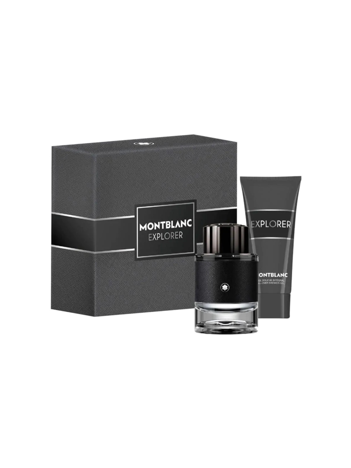 Set Montblanc: Explorer Eau De Parfum uomo 60ml + Explorer Gel Doccia per Tutti i Tipi di Pelle 100ml