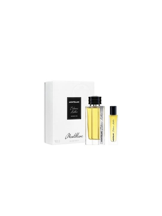Cofanetto Montblanc: Extreme Leather Eau De Parfum uomo 125ml + Extreme Leather Eau De Parfum uomo 15ml