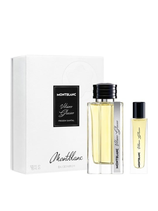 Cofanetto Montblanc: Vetiver Glacier Eau De Parfum uomo 125ml + Vetiver Glacier Eau De Parfum uomo 15ml