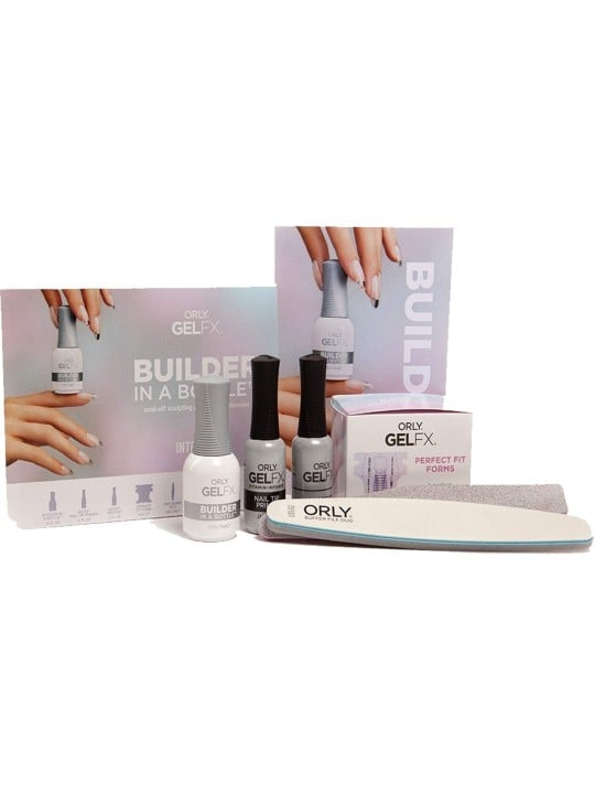 Set Orly Gelfx Builder In A Bottle Kit Smalto semipermanente per unghie 8 pezzi g